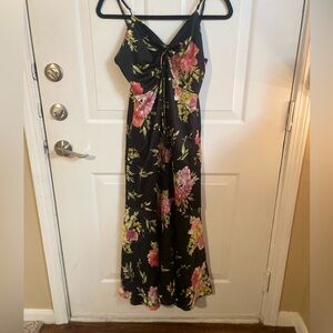Long floral dress